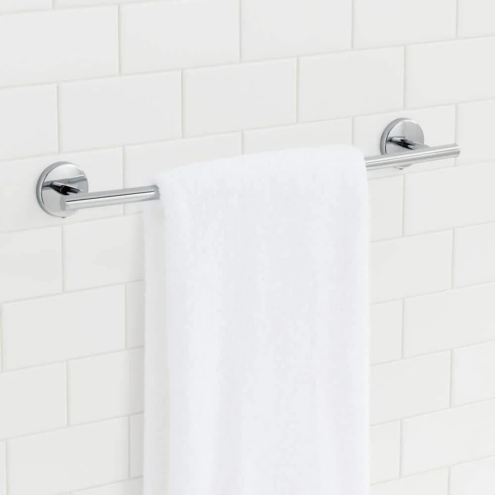 Glacier Bay Home Dorset 18 in Chrome Accessories Bath Room Towel Bar
